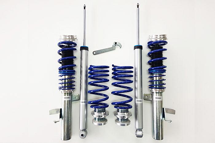 GF150297, Triple-S Schroefset, Ford Focus Mk3  1.0 Eco boost/ 1.6Ti/ 1.5TDCi/ 1.6TDCi/ 2.0TDCi (exl. Estate) DYB 07/2010-, 1100KG max vooraslast, Niet voor modellen met niveauregeling, Niet geschikt voor Stationwagen